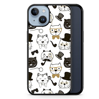 iPhone 14 Plus Case - Cartoon cats