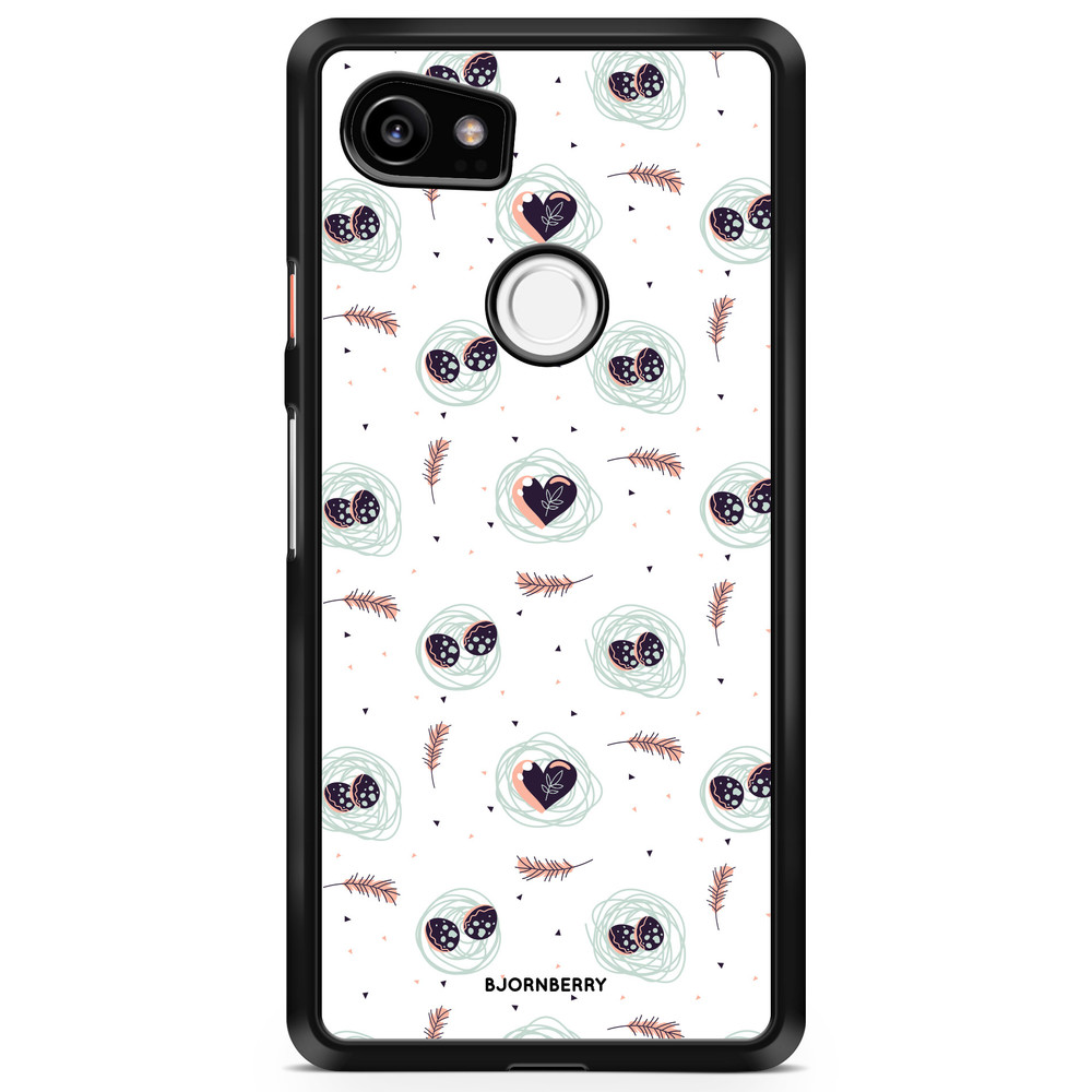 Google Pixel 2 XL Case - Eggs and Hearts