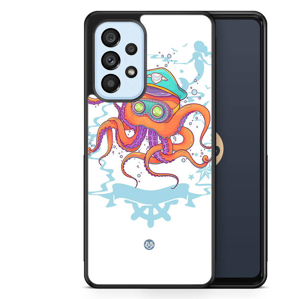 Samsung Galaxy A53 5G Case - Captain Octopus