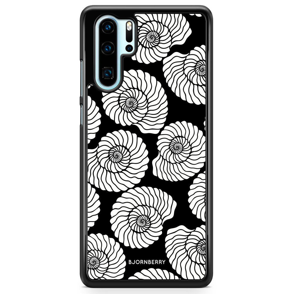 Huawei P30 Pro Case - Seashell BW