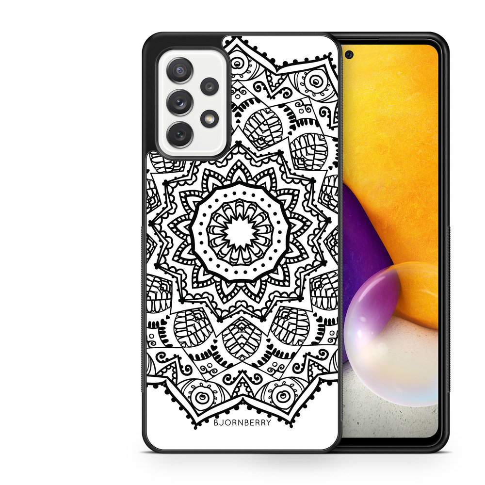 Samsung Galaxy A52/A52s 5G Case - Black Mandala