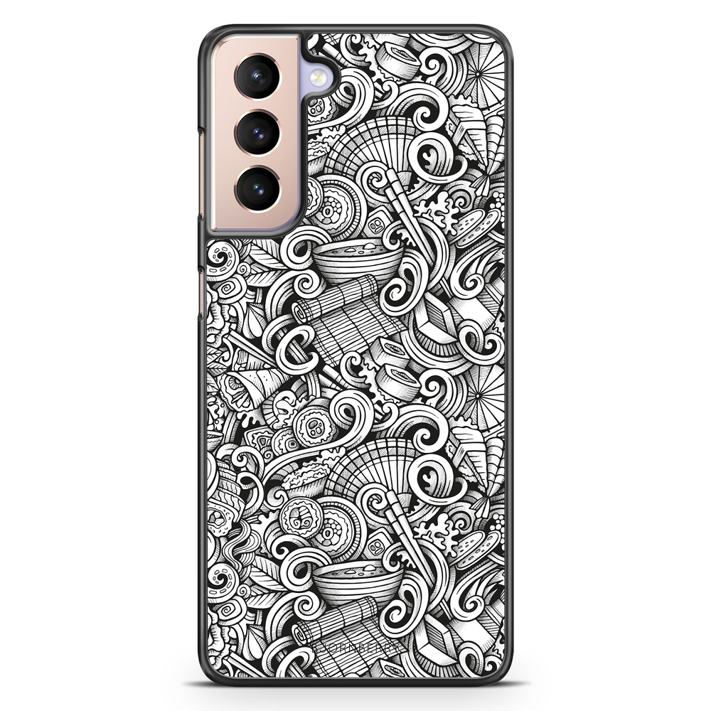 Samsung Galaxy S21 Case - Japanese Pattern