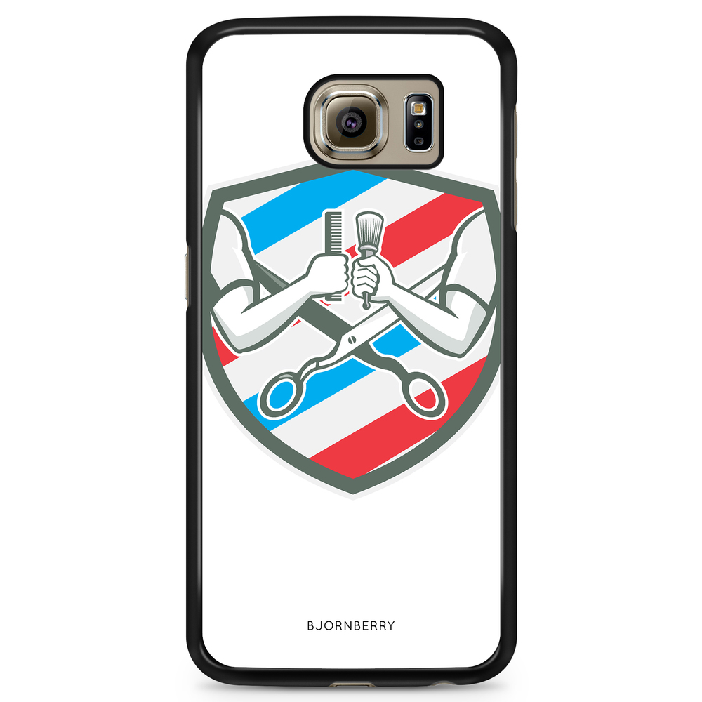 Samsung Galaxy S6 Case - Barber Logo