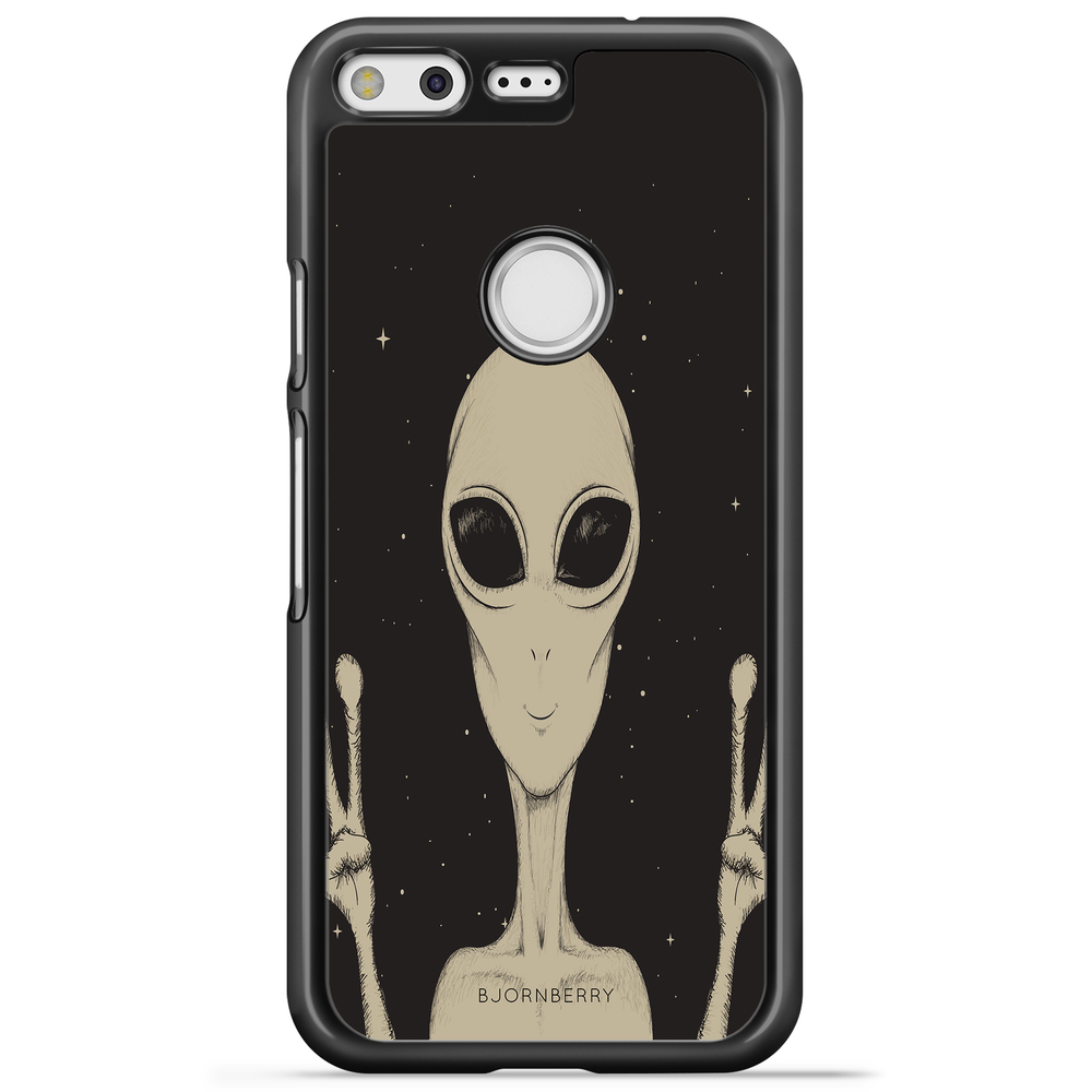 Google Pixel Case - Peace Alien