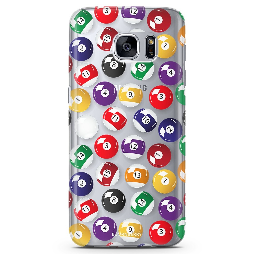 Samsung Galaxy S6 TPU Case - Pool Balls