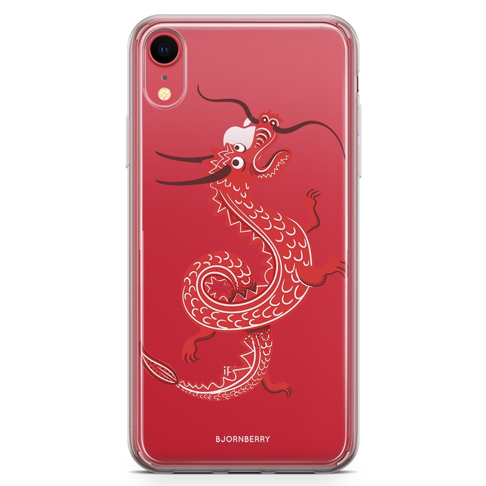 iPhone XR Fashion Case - Red Dragon