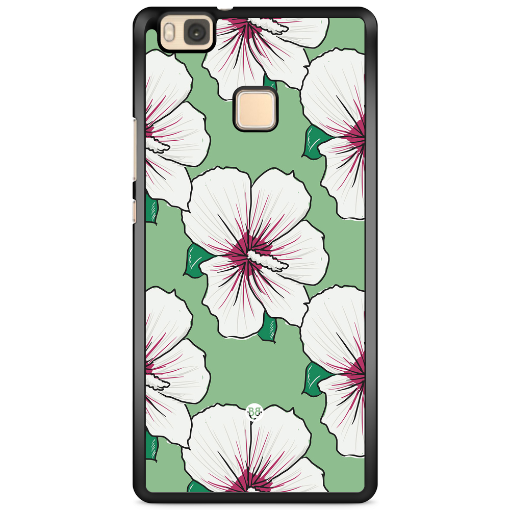 Huawei P9 Lite Case - Creamy White Flowers