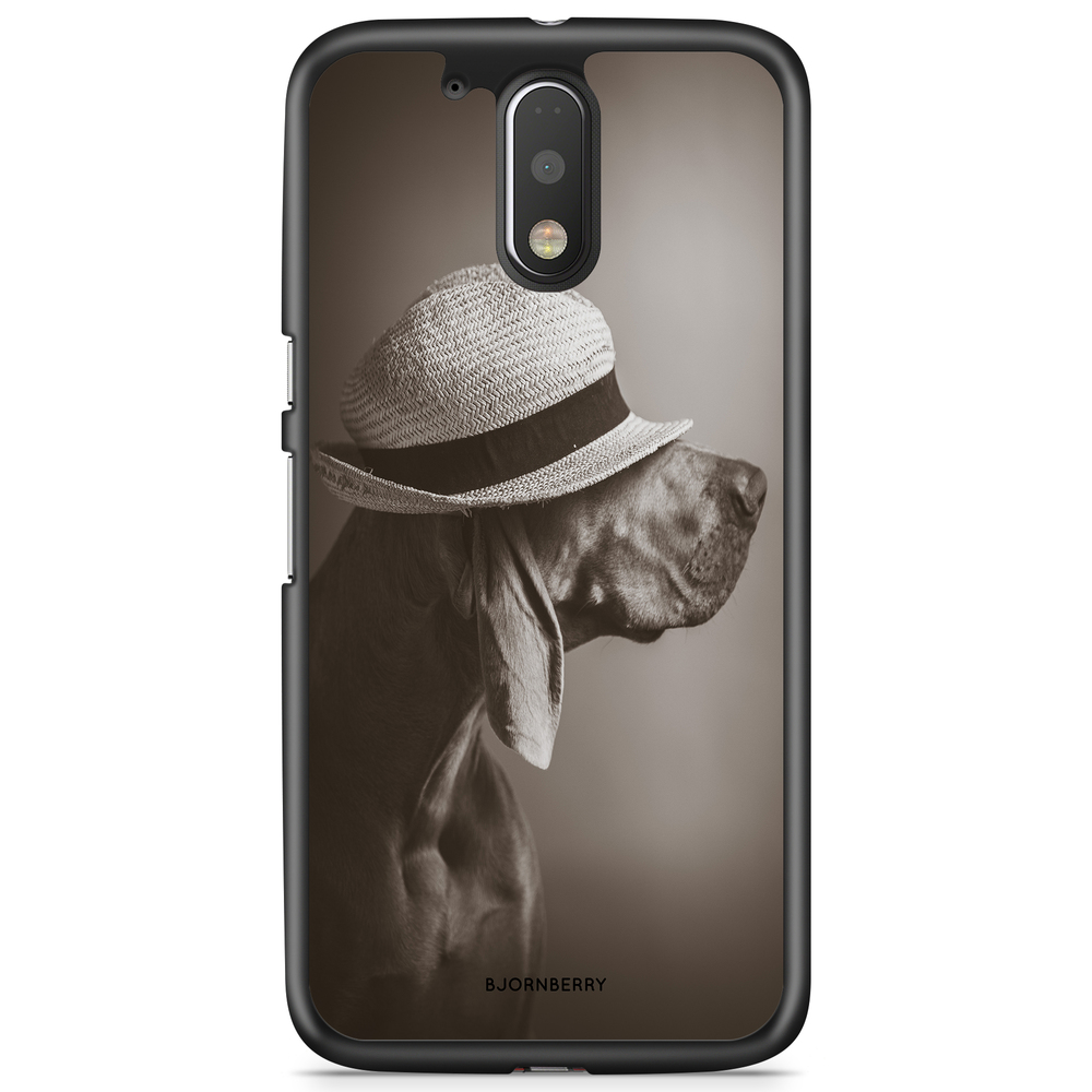 Moto G4/G4 Plus Case - Dog With Hat