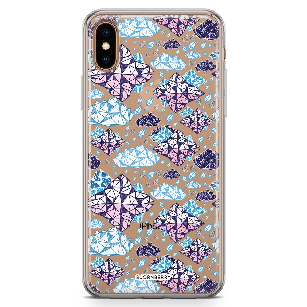 iPhone Xs Max Fashion Skal - Geometriska Moln