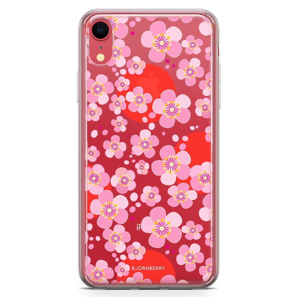 iPhone XR Fashion Skal - Japanska Blommor
