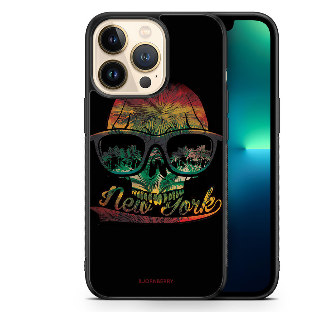 iPhone 13 Pro Case - New York Skull