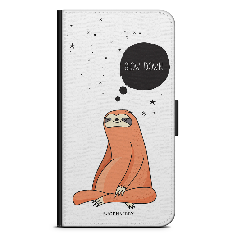 Samsung Galaxy Core Prime Wallet Case - SLOW DOWN