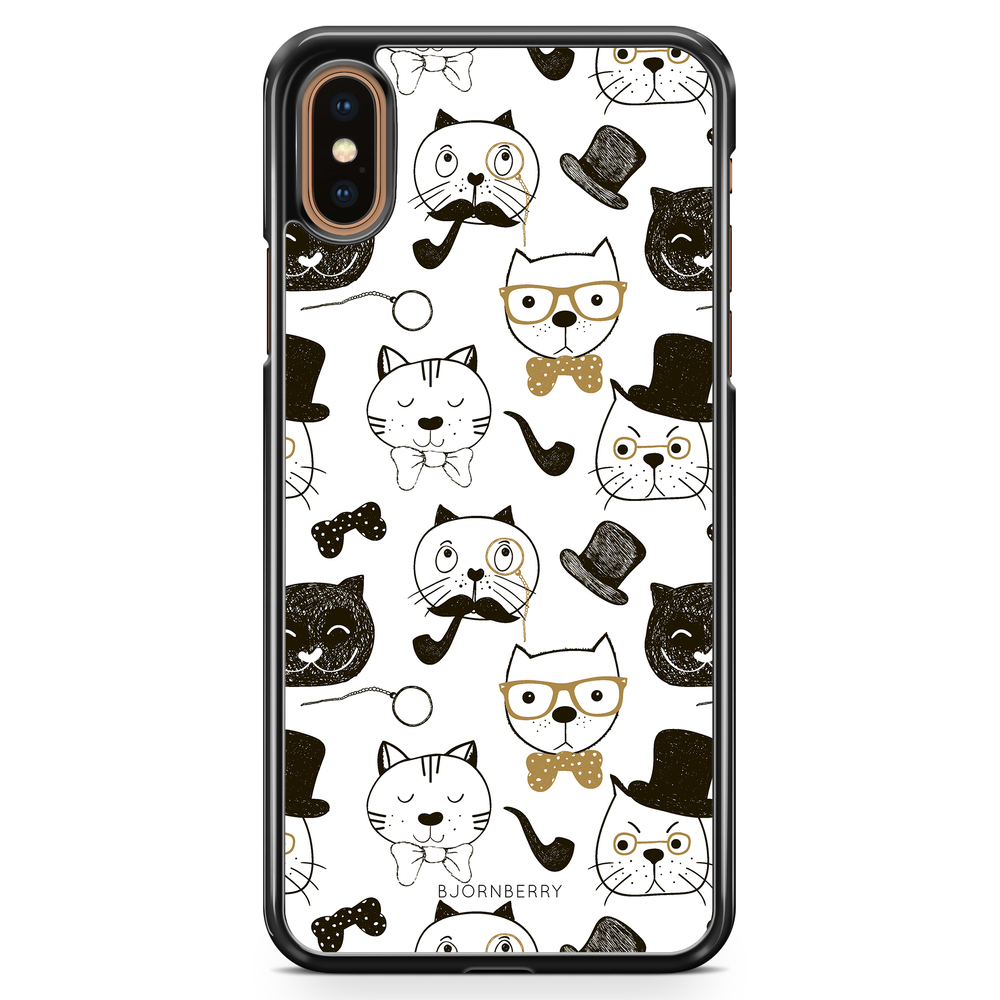 iPhone XS Max Case - Cartoon Cats