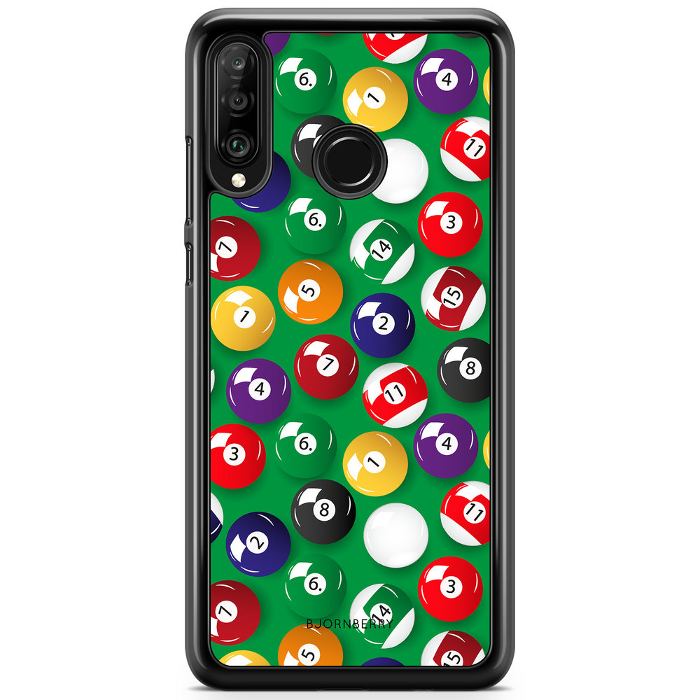 Huawei P30 Lite Case - Pool Balls