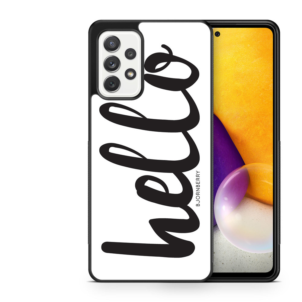 Samsung Galaxy A52/A52s 5G Case - Hello Black