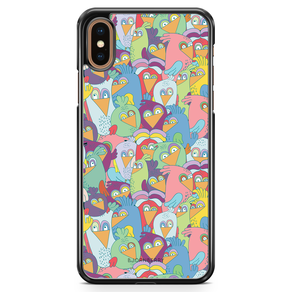 iPhone XS Max Case - Cartoon Birds