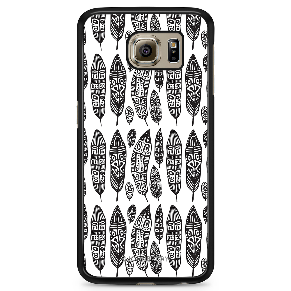 Samsung Galaxy S6 Case - Vintage Feathers