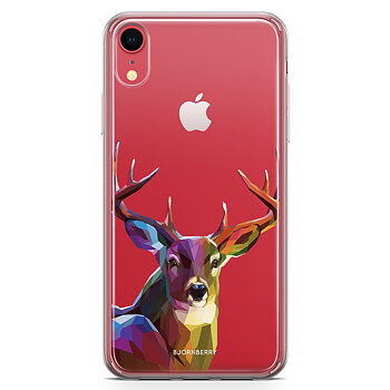 iPhone XR Fashion Skal - Färgglad Hjort