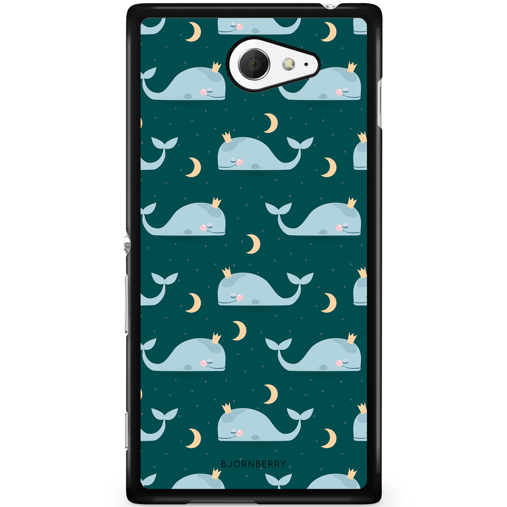 Sony Xperia M2 Aqua Case - The King Of Whales