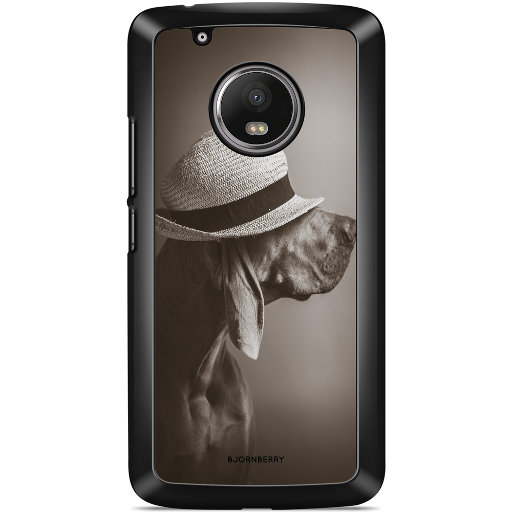 Moto G5 Plus Case - Dog With Hat