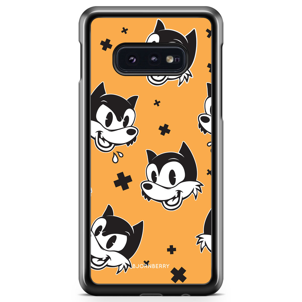 Samsung Galaxy S10e Case - Vintage Wolves