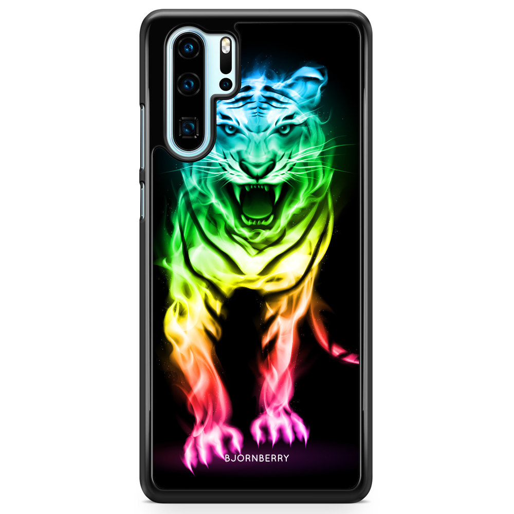 Huawei P30 Pro Case - Fire Tiger