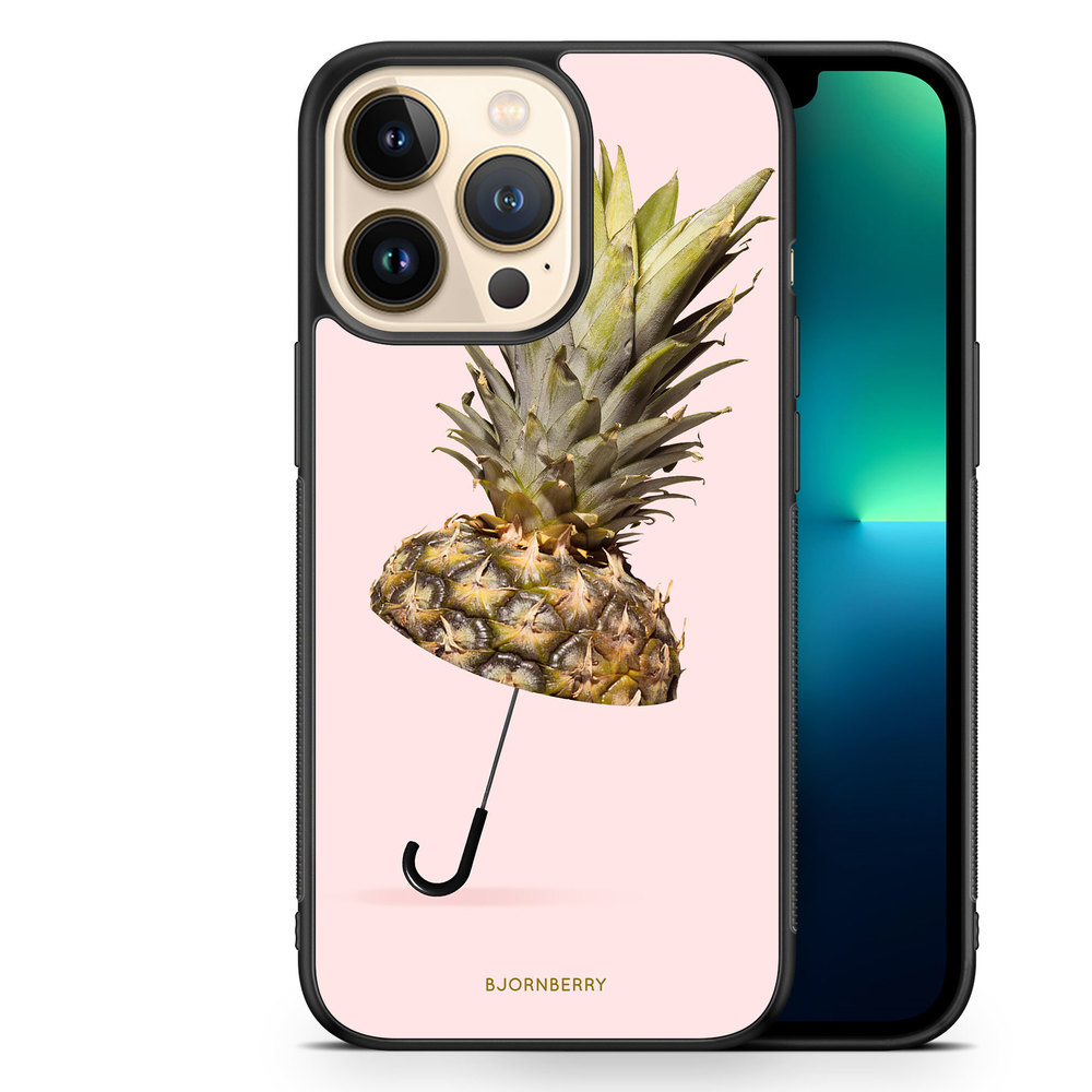iPhone 13 Pro Case - Pineapple Umbrella
