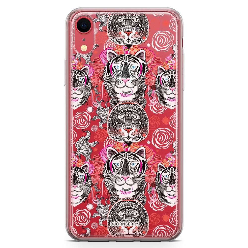 iPhone XR Fashion Skal - Teknade Tigrar