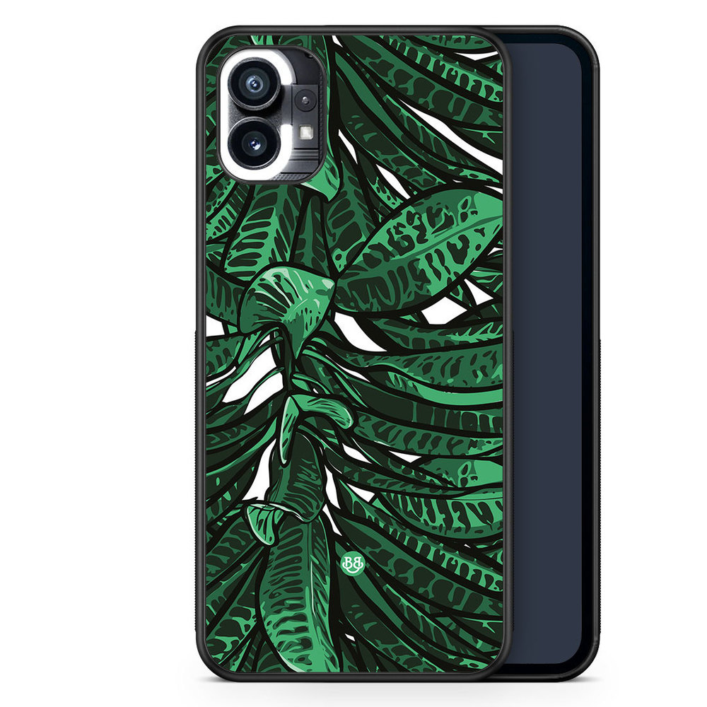 Nothing Phone (1) Case - Tropical leaves