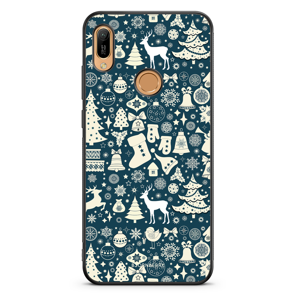 Huawei Y6 2019 Case - Reindeers & Spruces