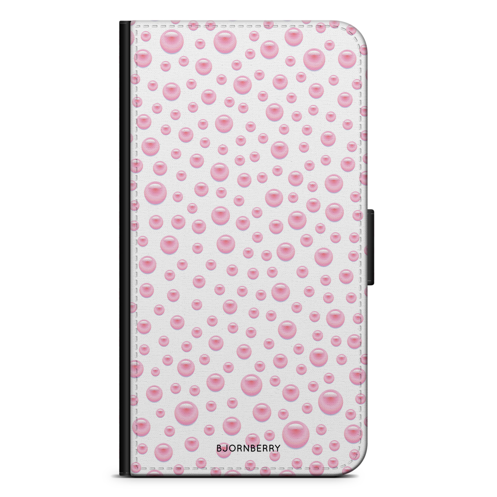 Sony Xperia X Plånboksfodral - Rosa Pärlor