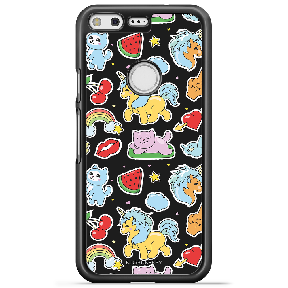 Google Pixel Case - Cute Stickers