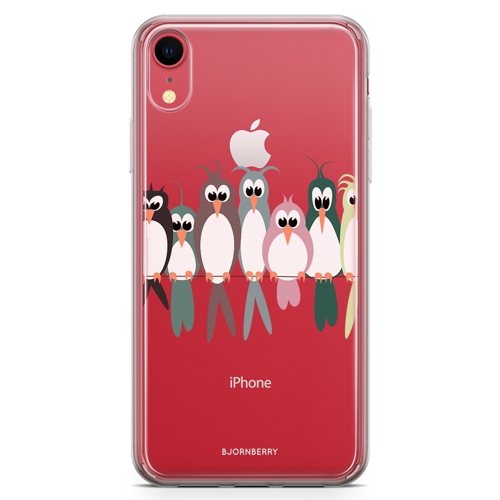iPhone XR Fashion Case - Birds on a string