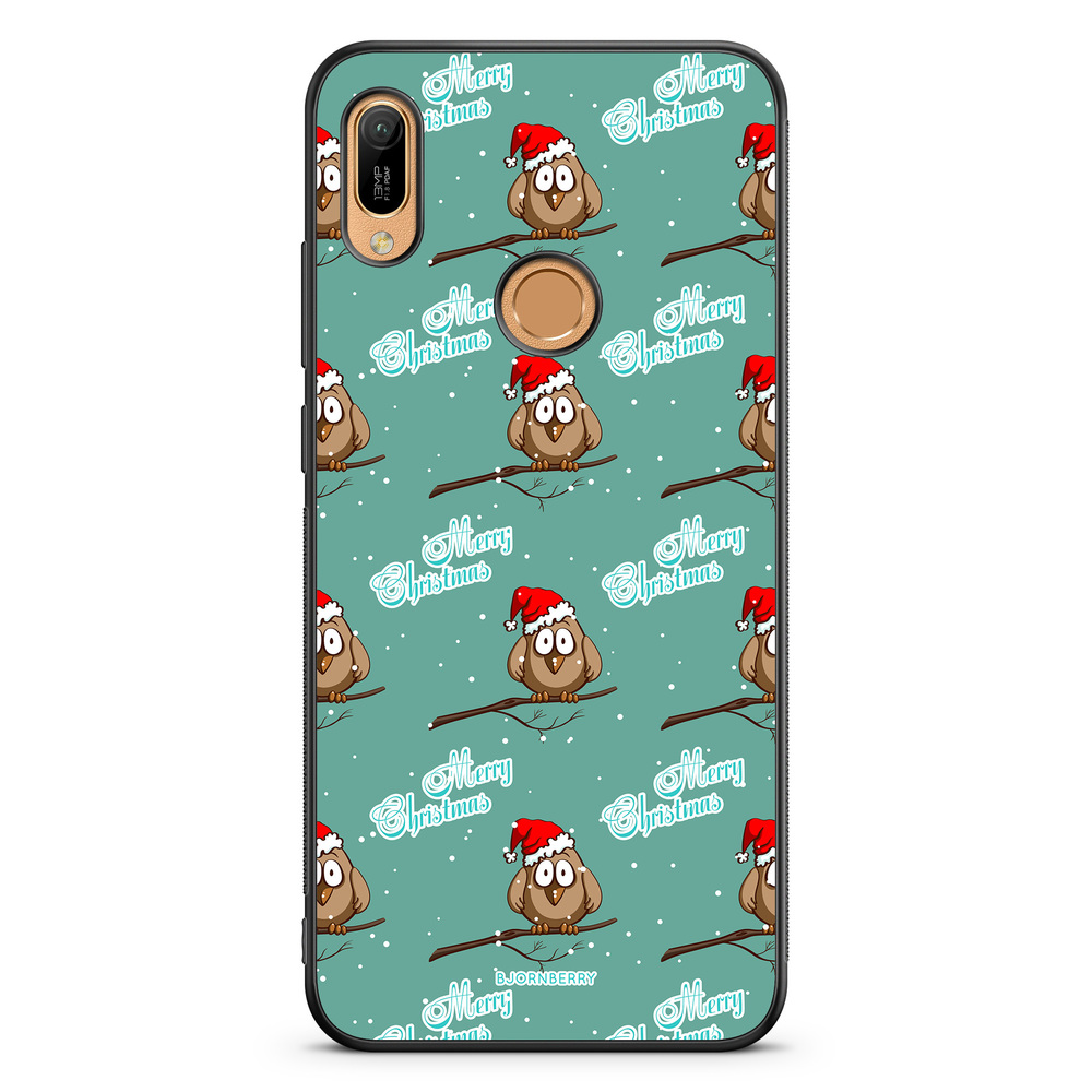 Huawei Y6 2019 Case - Xmas Sparrows