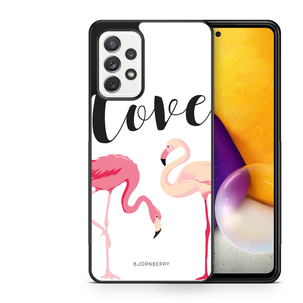 Samsung Galaxy A52/A52s 5G Case - Love Flamingo