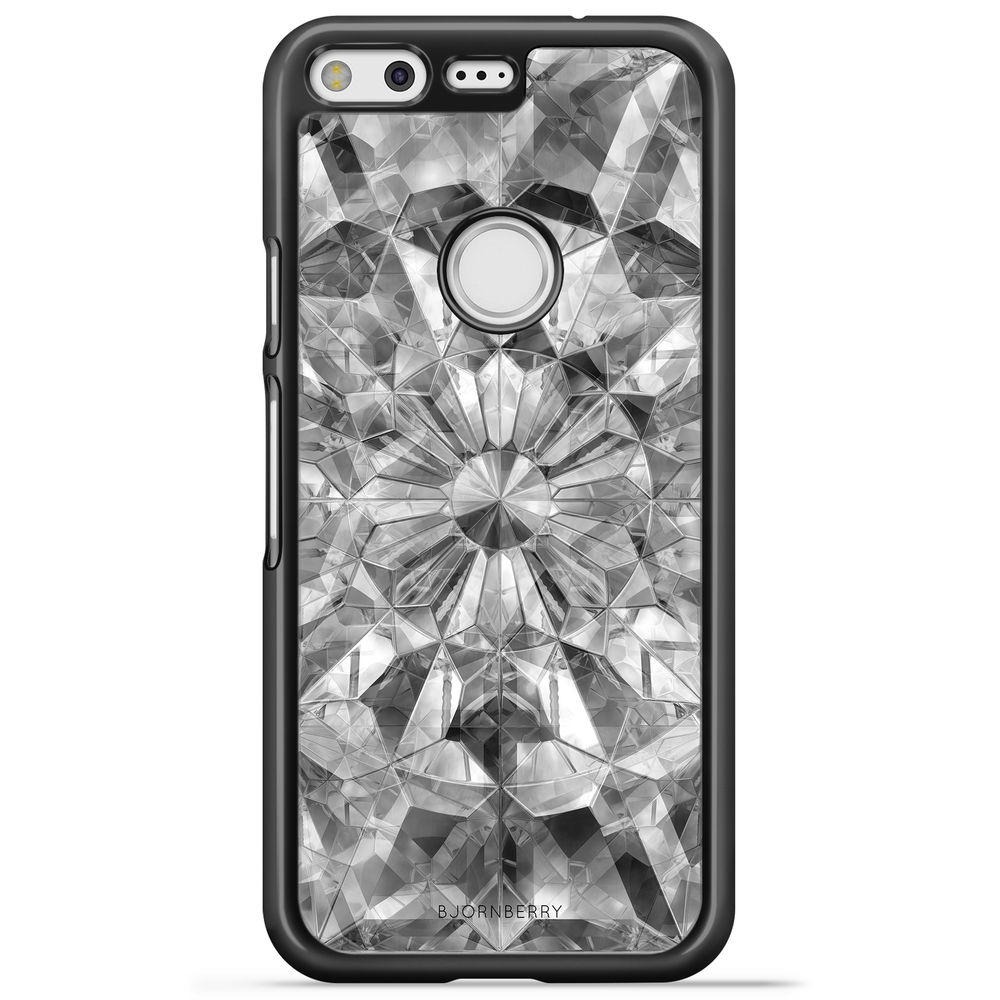 Google Pixel Case - Grey Crystals