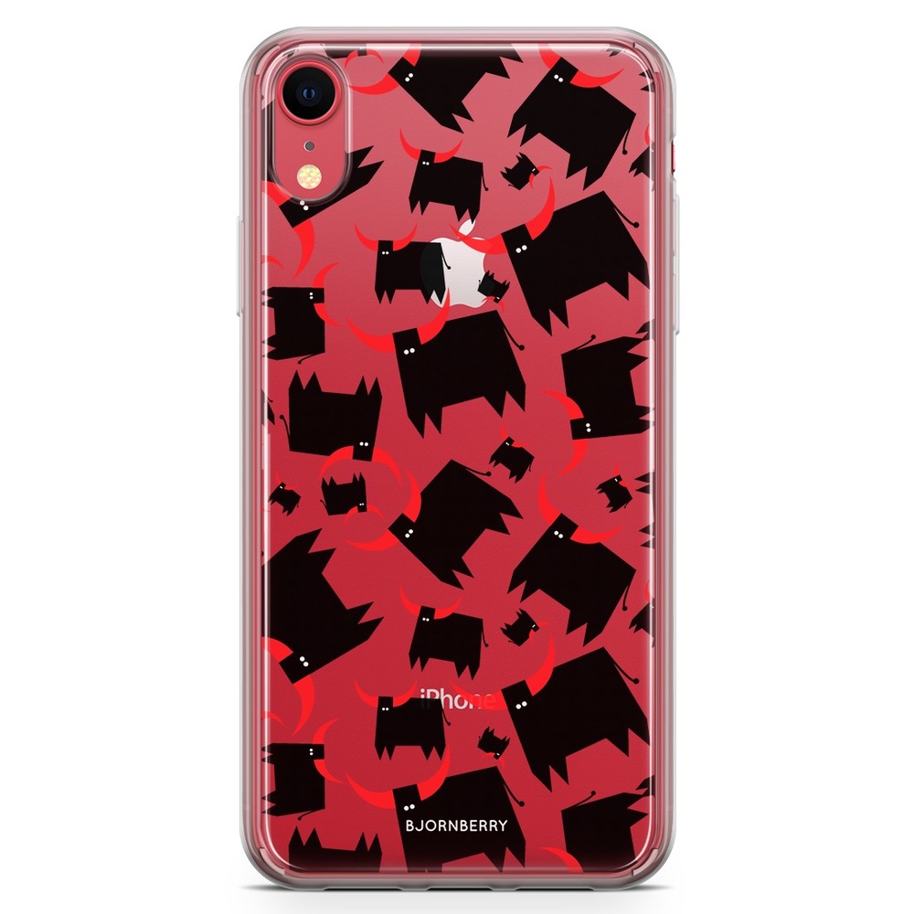 iPhone XR Fashion Skal - Tjur Röda Horn
