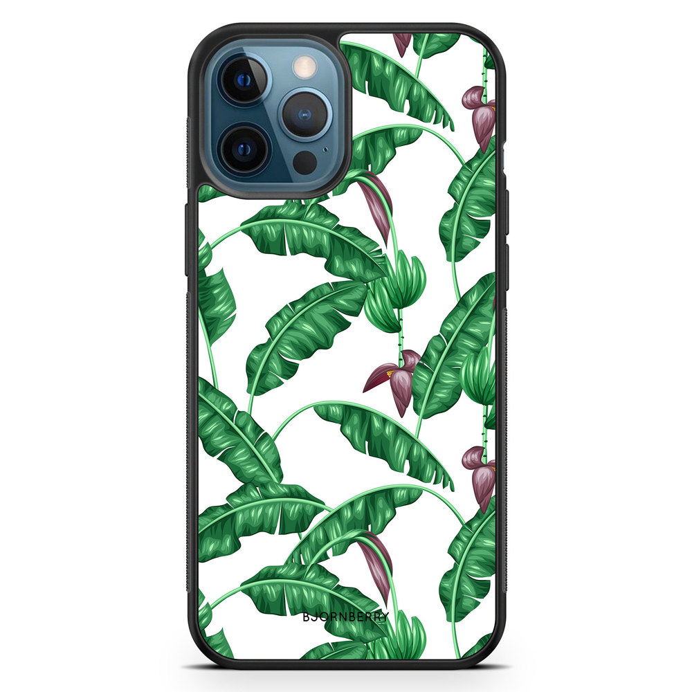 iPhone 12 Pro Case - Banana Leaves