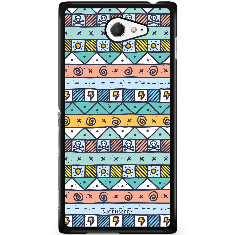 Sony Xperia M2 Aqua Case - Cute Pattern