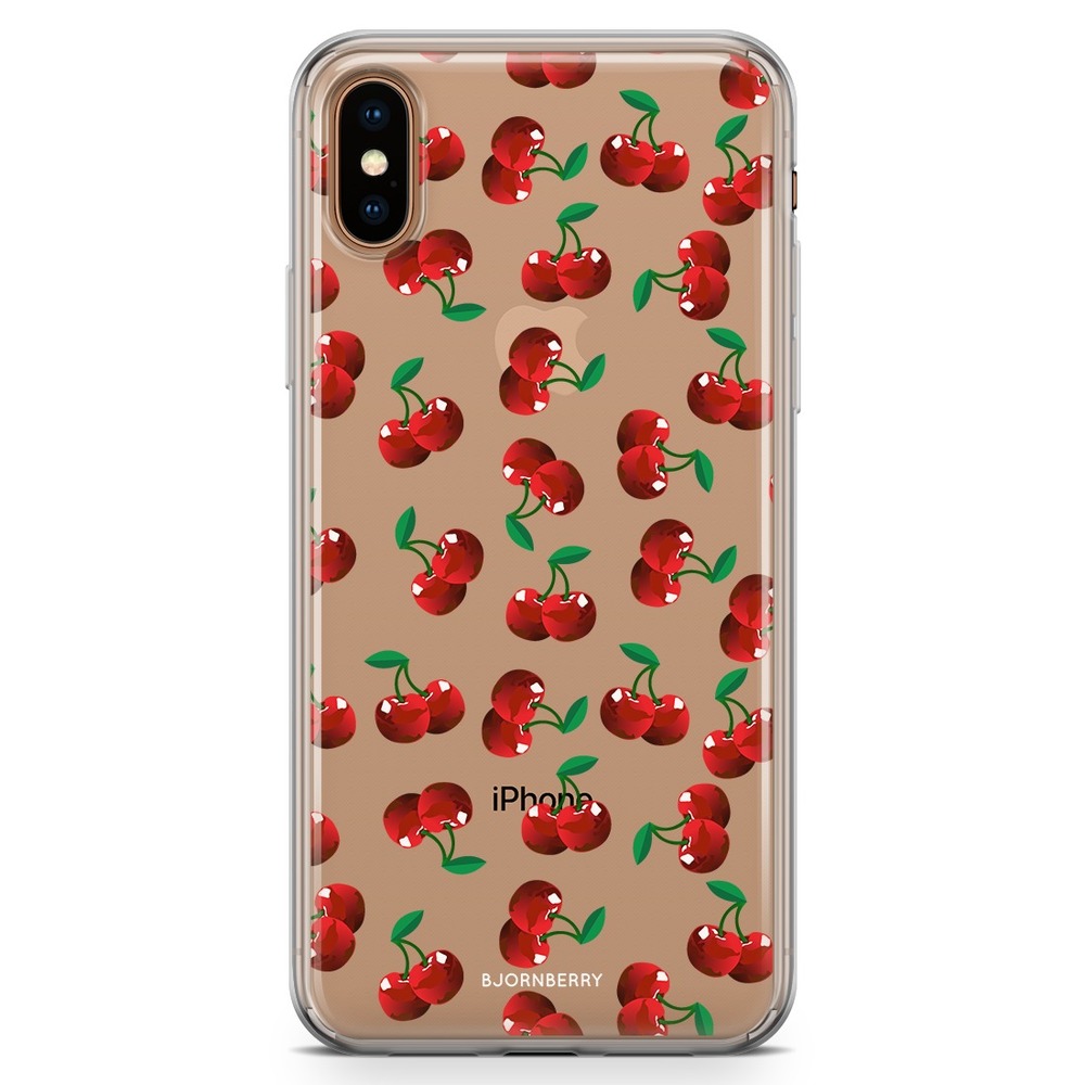 iPhone Xs Max Fashion Case - Cherry