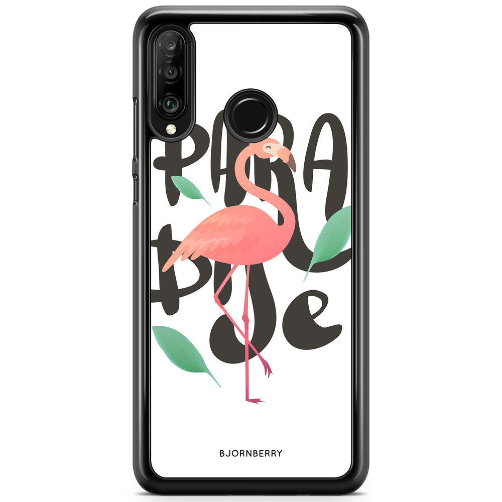 Huawei P30 Lite Skal - Paradise Flamingo | Mobilskal & Mobilfodral BJORNBERRY