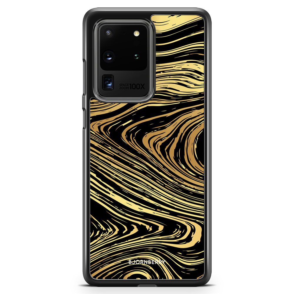 Samsung Galaxy S20 Ultra Case - Gold Marble
