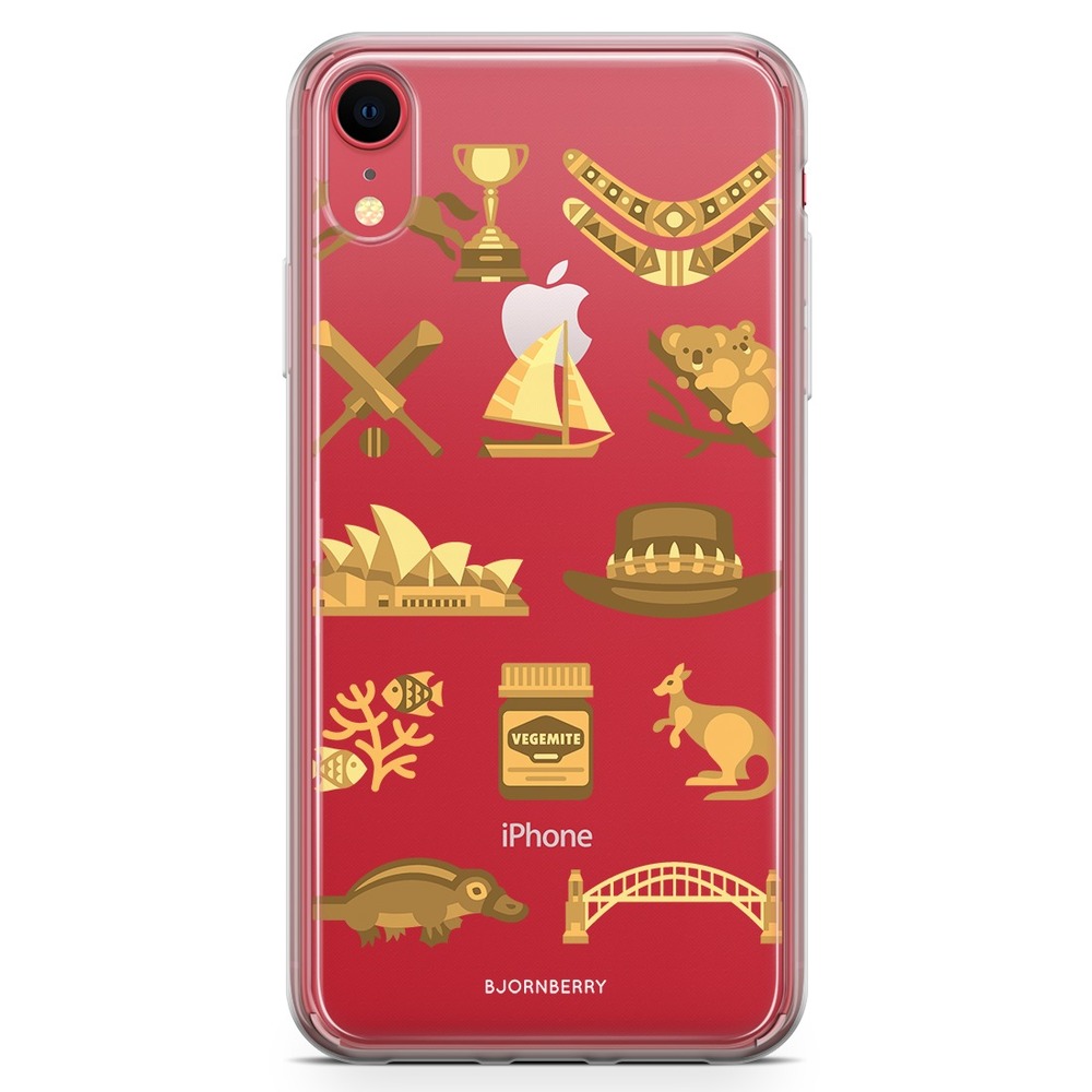 iPhone XR Fashion Case - Australian Pattern