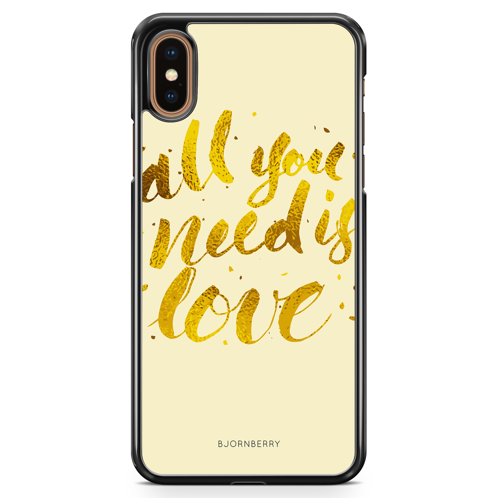 iPhone XS Max Case - All You Need is Love