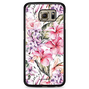 Samsung Galaxy S6 Skal - Vattenfärg Blommor