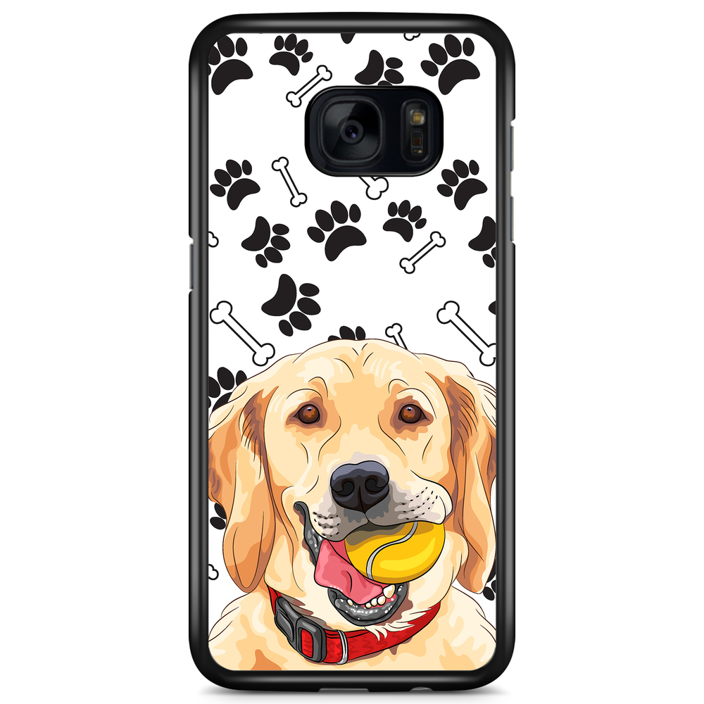 Samsung Galaxy S7 Edge Case - Golden Retriever