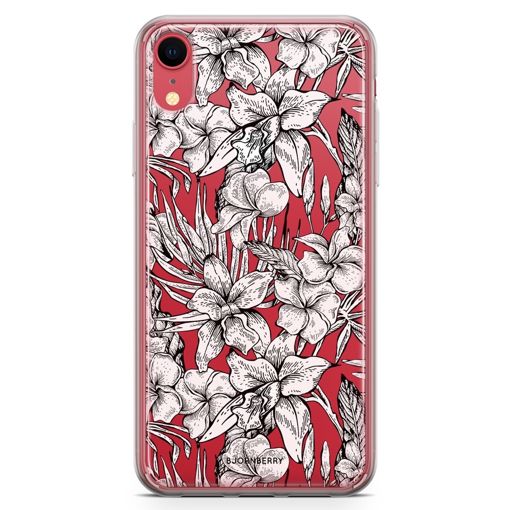 iPhone XR Fashion Skal - Exotiska Blommor
