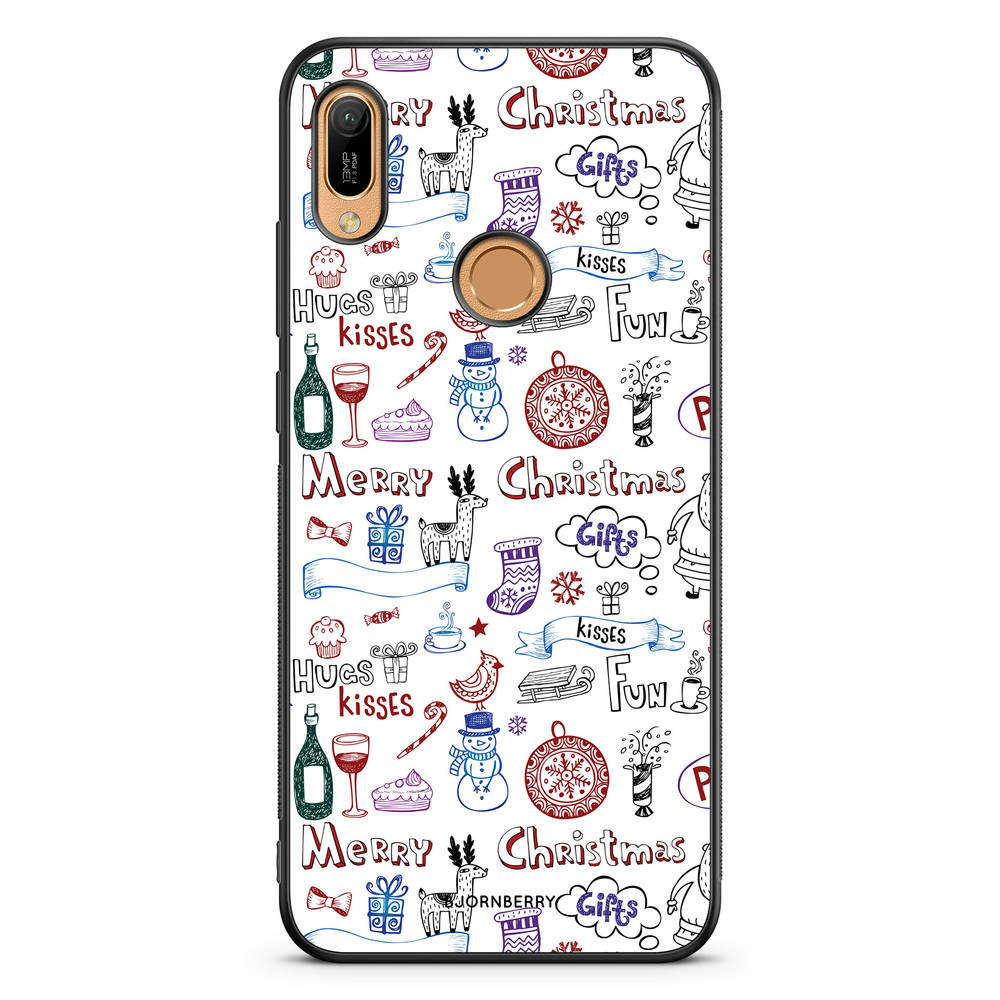 Huawei Y6 2019 Case - Merry Christmas
