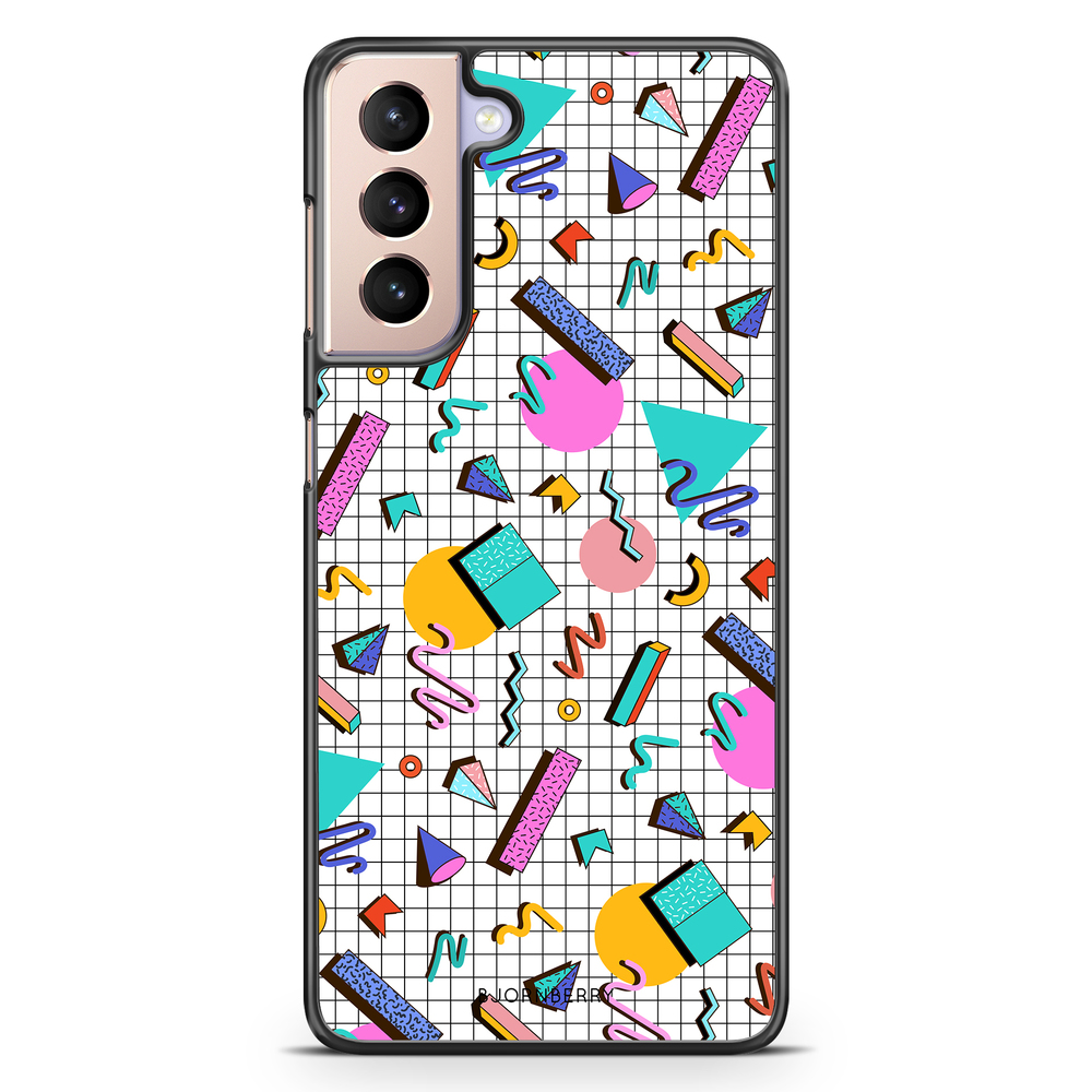 Samsung Galaxy S21 Case - 80s Pattern