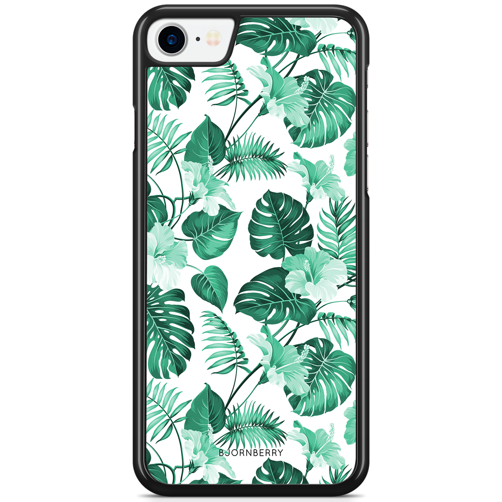 iPhone 8 / iPhone SE (2022/2020) Case - Turquoise Flowers